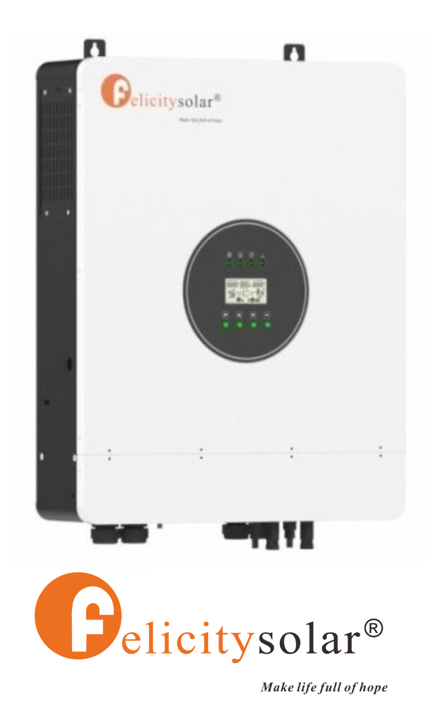 FELICITY Inwerter hybrydowy Off-grid IVEM8048, 8KW, 48V (1-fazowy)